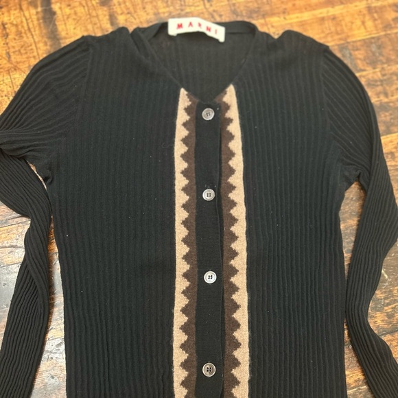 Marni sweater with Cashmere parts - Picture 4 of 5